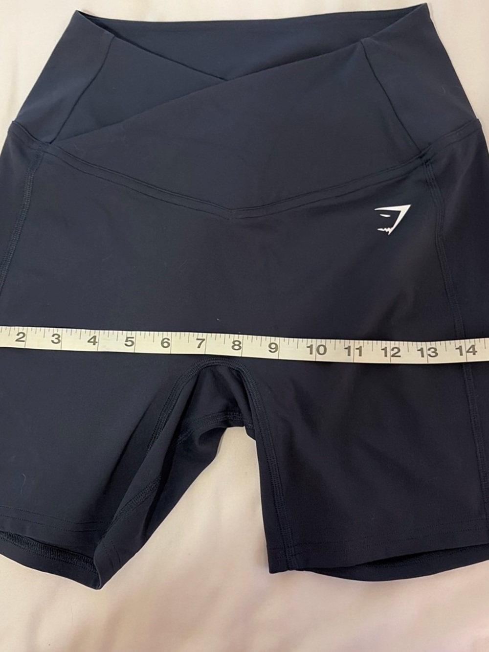 Gymshark Black Women’s High-Rise Bike Shorts